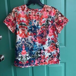 Lauren Lail size medium vibrant ladies top